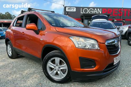 Orange 2013 Holden Trax Wagon Ls
