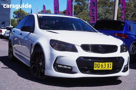 White 2015 Holden Commodore Sedan Ss-V Redline