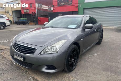 Grey 2012 Infiniti G37 Coupe S Premium
