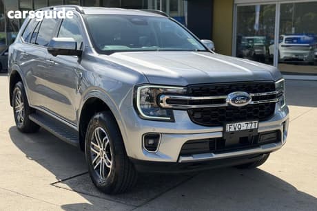 Silver 2024 Ford Everest Wagon Trend (4Wd)