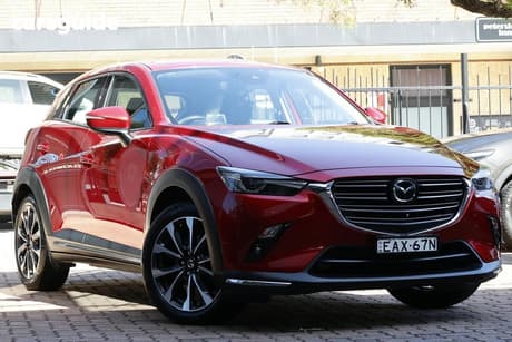 Red 2019 Mazda CX-3 Wagon Akari (Awd)