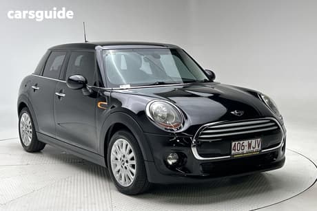 Black 2015 Mini Hatch Hatch COOPER F