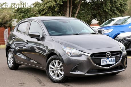 Grey 2019 Mazda 2 Hatchback Maxx (5Yr)