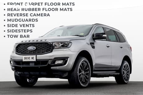 Silver 2021 Ford Everest Wagon Sport (4Wd)