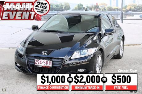 Black 2012 Honda CR-Z Coupe Luxury Hybrid