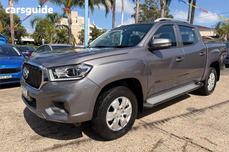 Grey 2021 LDV T60 Double Cab Utility Pro (4X4)