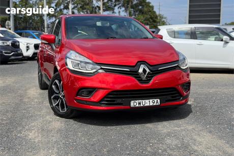Red 2018 Renault Clio Hatchback Rs Limited Edition