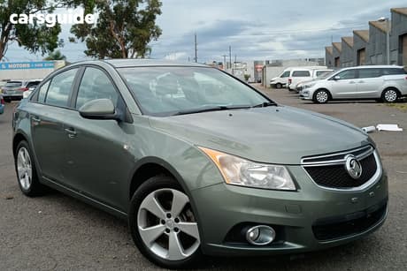 Grey 2014 Holden Cruze Sedan Equipe