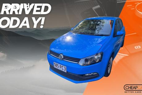 Blue 2017 Volkswagen Polo Hatchback 66 Tsi Trendline