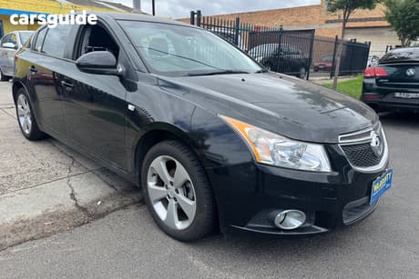 Black 2014 Holden Cruze Hatchback Equipe