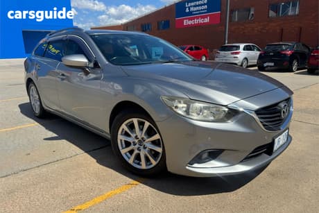 Silver 2014 Mazda 6 Wagon Touring