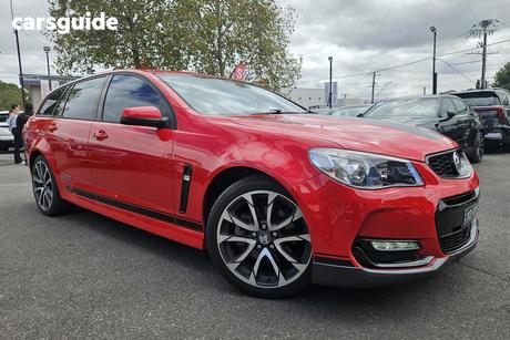 Red 2017 Holden Commodore Sportswagon Ss