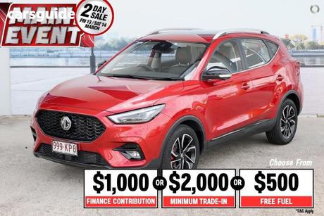 Red 2024 MG ZST Wagon Essence