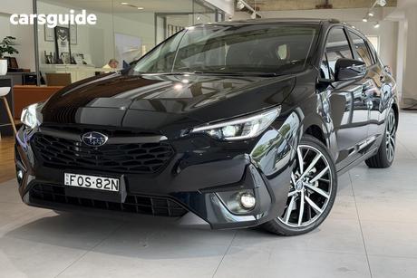 Black 2024 Subaru Impreza Hatchback 2.0S (Awd)