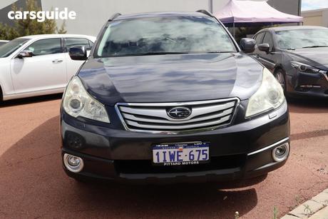 Black 2012 Subaru Outback Wagon 3.6R Premium