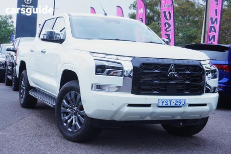 White 2025 Mitsubishi Triton Double Cab Pick Up Gls (4X4) 1T Payload