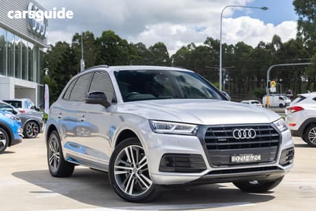 Silver 2018 Audi Q5 Wagon 2.0 Tdi Quattro Design