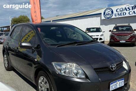 Grey 2007 Toyota Corolla Hatchback Ascent