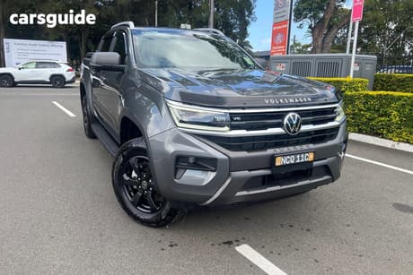 Grey 2025 Volkswagen Amarok Dual Cab Utility Panamericana Tdi600 4Motion