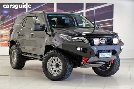 Blue 2021 Toyota Fortuner Wagon Crusade