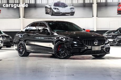 Black 2019 Mercedes-Benz C63 Sedan S
