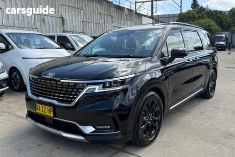 Black 2021 Kia Carnival Wagon Platinum