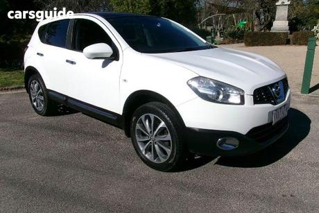 White 2011 Nissan Dualis Wagon Ti (4X2)