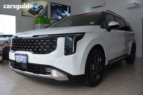 White 2025 Kia Carnival Wagon Gt-Line Hev