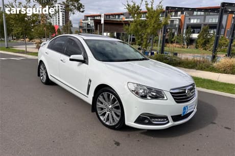 White 2013 Holden Calais Sedan V