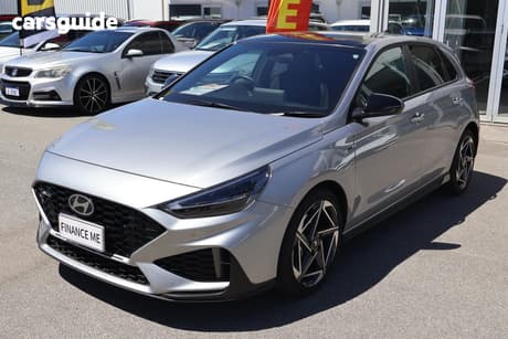 Silver 2024 Hyundai I30 Hatchback N Line Prm Mhev