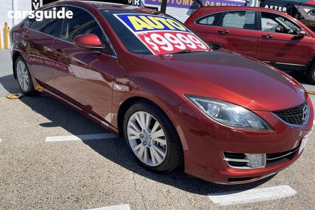 Red 2010 Mazda 6 Hatchback Luxury