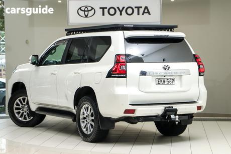 White 2020 Toyota Landcruiser Prado Wagon Gxl