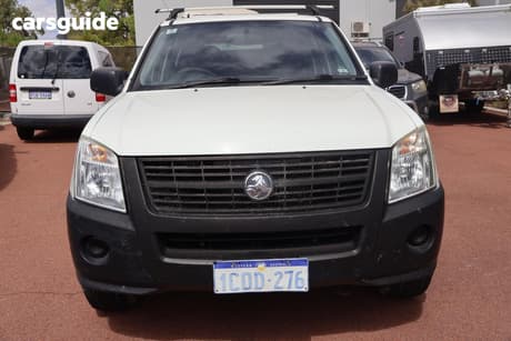 White 2007 Holden Rodeo Crew Cab Pickup Dx