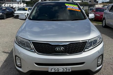 Silver 2014 Kia Sorento Wagon Platinum (4X4)