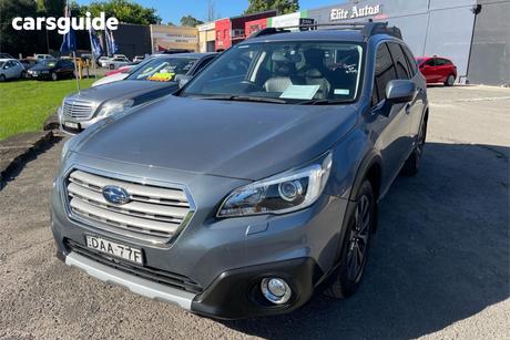 Grey 2015 Subaru Outback Wagon 2.0D Premium