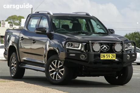 Black 2021 LDV T60 Double Cab Utility Max Pro (4X4)