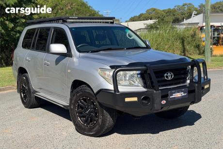 Silver 2009 Toyota Landcruiser Wagon Gxl (4X4)
