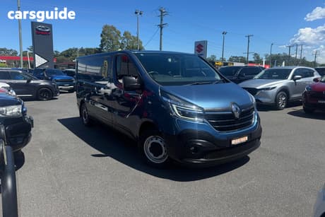 Blue 2021 Renault Trafic Van L2 Lwb Premium (125Kw)
