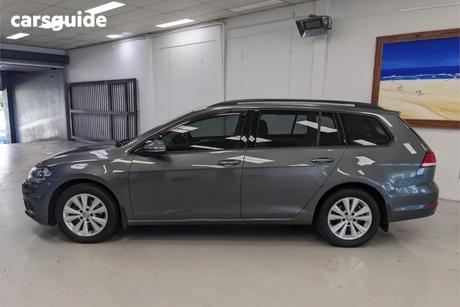 Grey 2019 Volkswagen Golf Wagon 110 Tsi Trendline