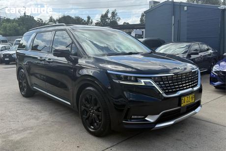 Black 2021 Kia Carnival Wagon Platinum
