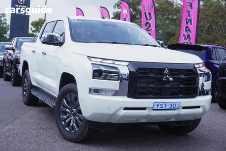 White 2025 Mitsubishi Triton Double Cab Pick Up Gls (4X4) 1T Payload