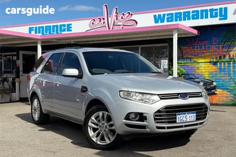 Silver 2012 Ford Territory Wagon Ts (4X4)