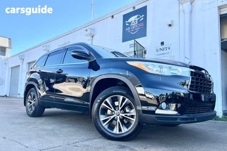 Black 2016 Toyota Kluger Wagon Gxl (4X4)