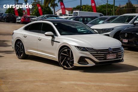White 2021 Volkswagen Arteon Liftback 206 Tsi R-Line