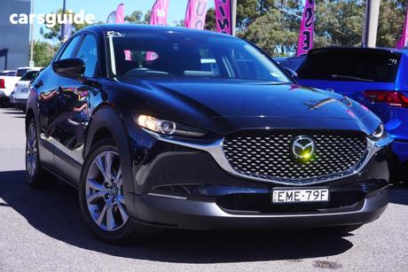 Black 2020 Mazda CX-30 Wagon G20 Evolve (Fwd)
