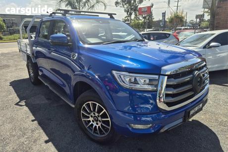 Blue 2021 GWM UTE Dual Cab Utility Cannon (4X4)