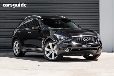 Black 2017 Infiniti QX70 Wagon 3.7 S Premium