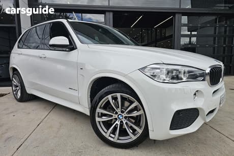 White 2018 BMW X5 Wagon Xdrive 30D
