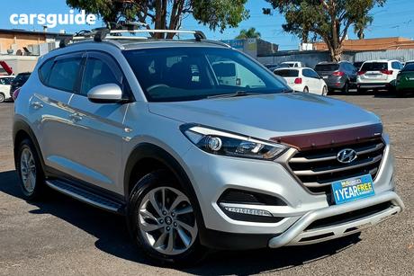 Silver 2017 Hyundai Tucson Wagon Active (Fwd)