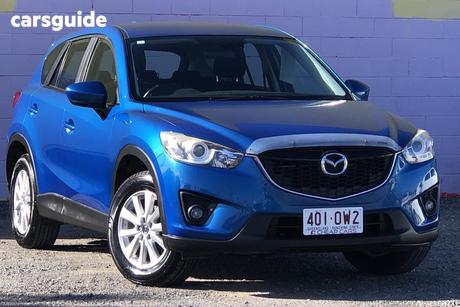 Blue 2012 Mazda CX-5 Wagon Maxx Sport (4X2)